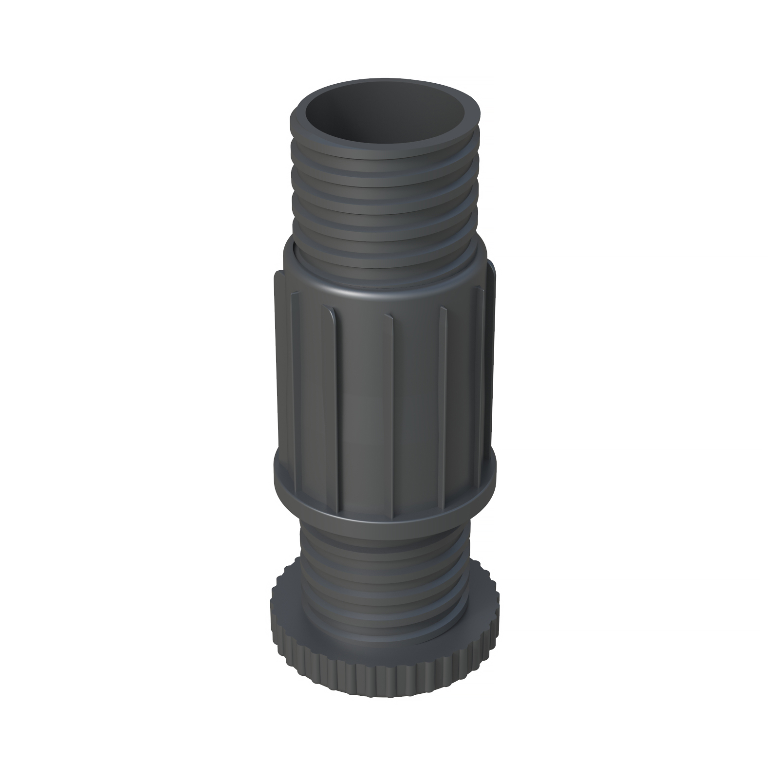 Adjustable foot for round tubes AKEAC