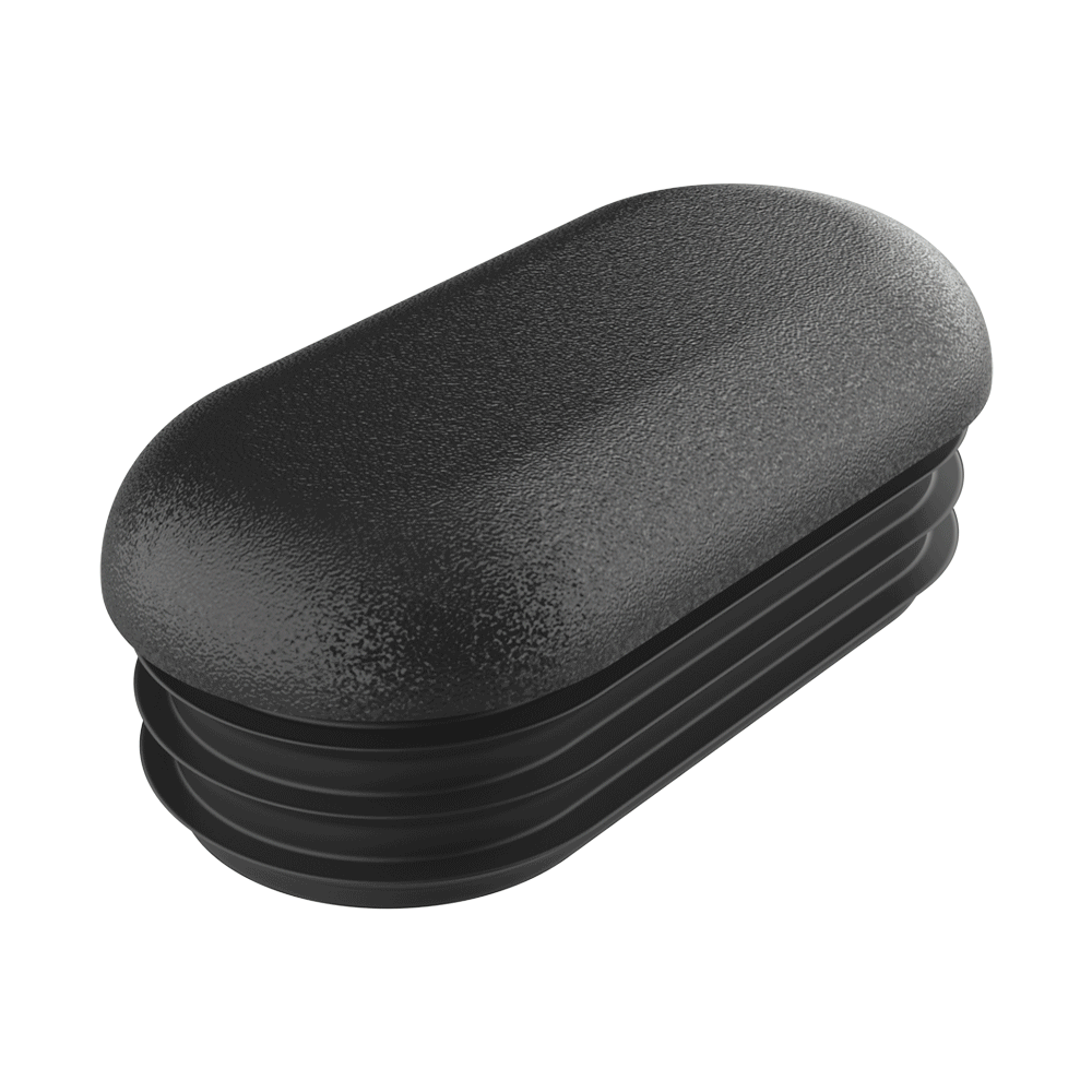 Oval tube insert with sloping base LFOS