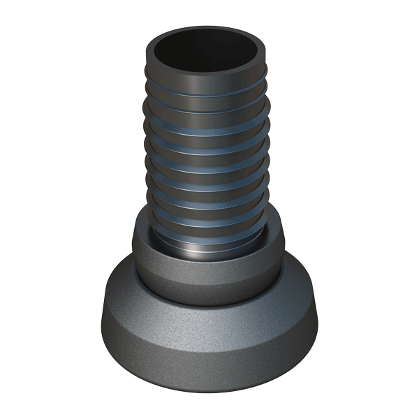 Our round tube glides are tiltable thanks to their design and allow them to reach an angle of up to <b> 19º </b>. The body of the tip is made of <b> Polyamide 6 </b>. The base of the glide offers <b> good stability </b> due to its considerable dimension. <br> <br>
The piece has different bases which are manufactured / supplied in different materials that, in summary, have the following features: <br><br>
* <i> With base of <b> PA6 (Nylon 6) </b> </i>: It offers a <b> good sliding and anti-wear </b> to the standard part. Mainly for parquet and wooden floors. Also valid for humid environments / floors or outdoors. <br>
* <i> Based on <b> PTFE (Teflon) </b> </i>: Provides the best <b> sliding effect </b> and minimal “dynamic and static” friction in most types of soils. <b> Very good wear resistance </b> and, thanks to an additional layer of TPE inside, it also has <b> noise damping </b>. Mainly for textile floors or carpets. Also suitable for smooth floors (Unintentional slipping is possible). <br>
* <i> Based on <b> wool felt </b> </i>: Perfect for <b> delicate and smooth floors </b> such as parquet. In addition, it gives <b> silencing properties </b> to the piece (Sound-reducing property) as well as <b> good sliding and anti-scratch protection </b>. Not recommended for outdoor or wet floors. <br>
* <i> With base with adhesive insert in <b>TPE</b> </i>: The soft material gives a good <b> anti-slip effect </b> and a very good <b> sound-reducing property </b> since the base dampens the noise. Recommended for wet and outdoor environments / floors where you want to reduce sound. <br>
* <i> With <b> metal base</b> </i>: Provides a <b> good finish and greater resistance. </b> Recommended for exteriors, non-smooth surfaces (concrete, carpets ...) or elastic floors (pavilions, courts ...). <br><br>
Contact our commercial department if you want special colors, additional dimensions and custom designs, all under a minimum order. <br>
More information on the downloadable generic drawing.