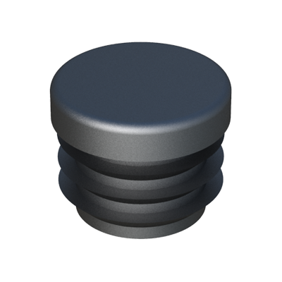 Our standard ribbed insert has been designed for round tubes. It is also available for square tube: LE, rectangular tube: LF, oval tube: LFO, triangular tube: LFD and octogonal tube: SLJLO.