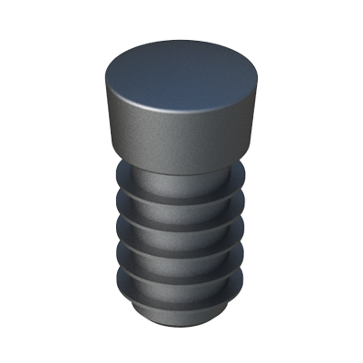 Our ribbed insert with enlarging head for round tubes has been designed for a good finish and greater stability.