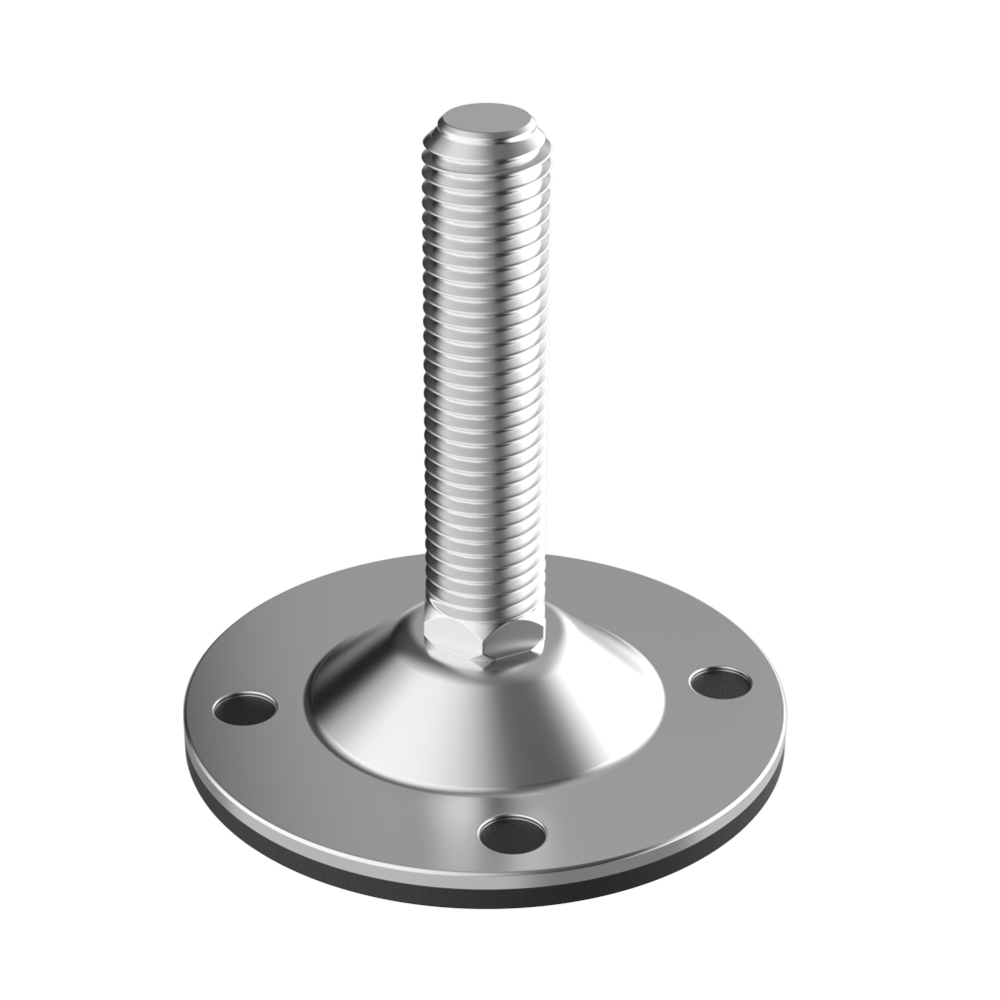 Adjustable foot for heavy duty LHVL