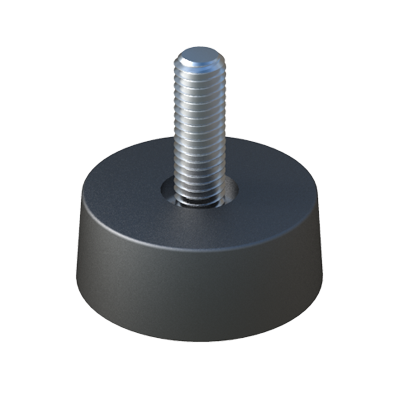 Adjustable foot for heavy duty LKKG