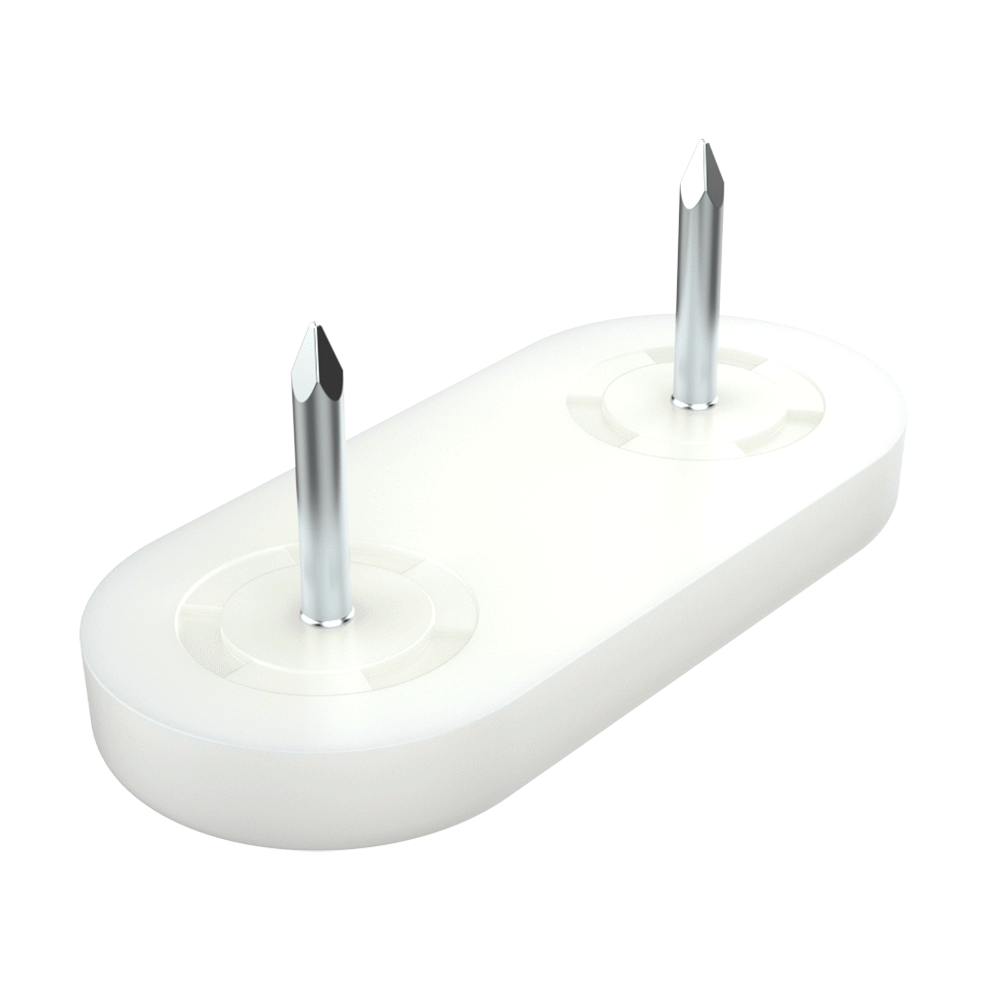 Oval glide with nails LQSZ