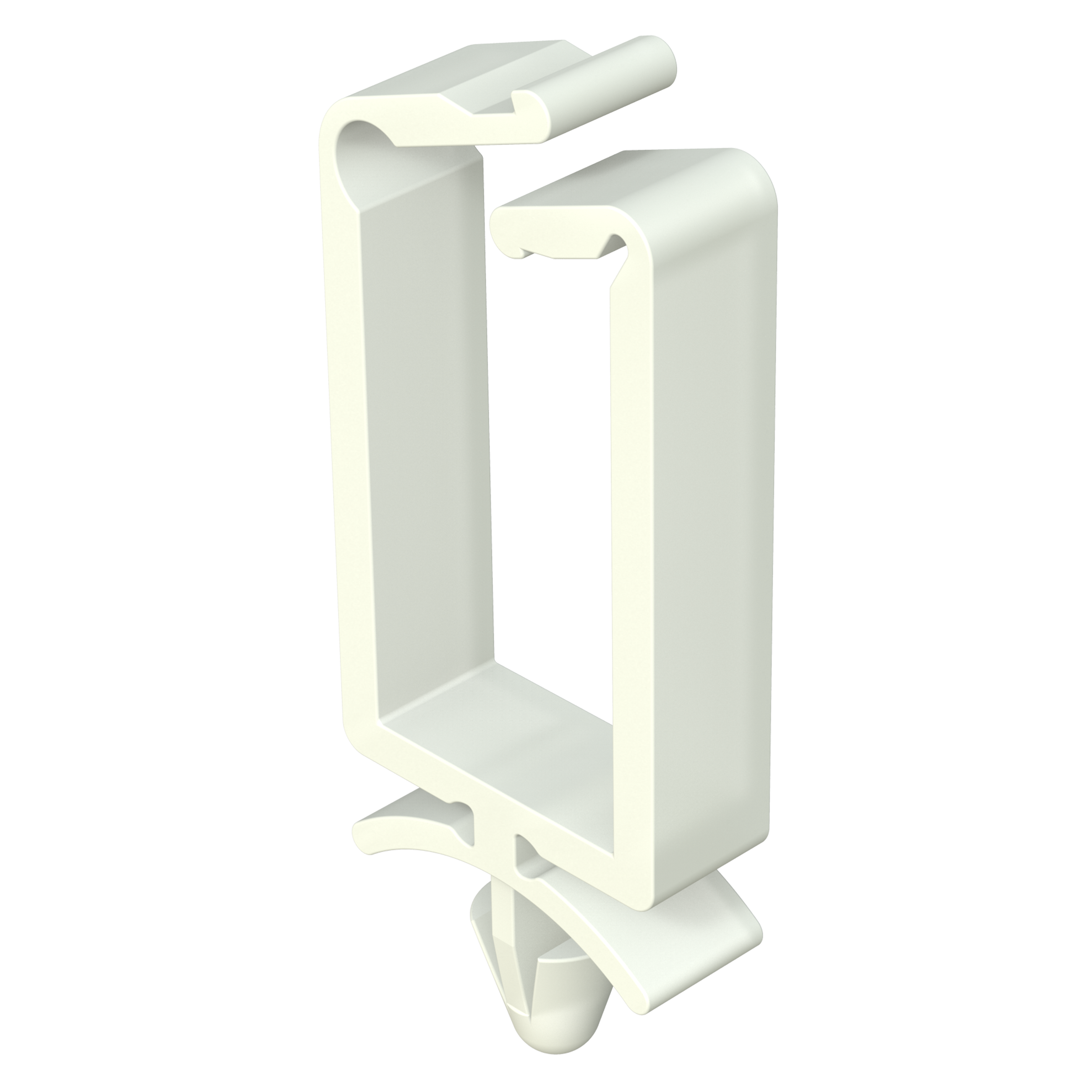 Our locking wire and cable holder is used for routing wires and cables. It has been designed to fit 4.75mm hole diameters and variable panel thicknesses from 2.30mm to 3.70mm. Wires and cables can be mounted and removed again and again thanks to its locking system which is releasable by twisting open.