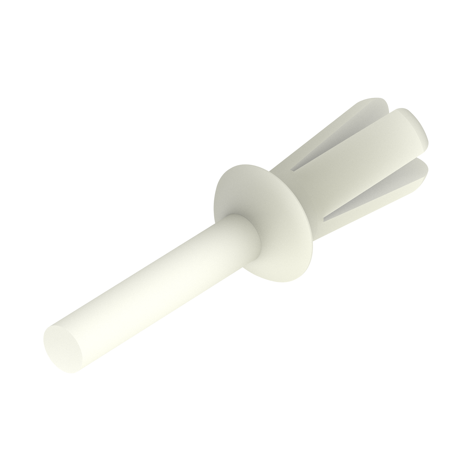 Two piece anchor rivet - ISC Plastic Parts