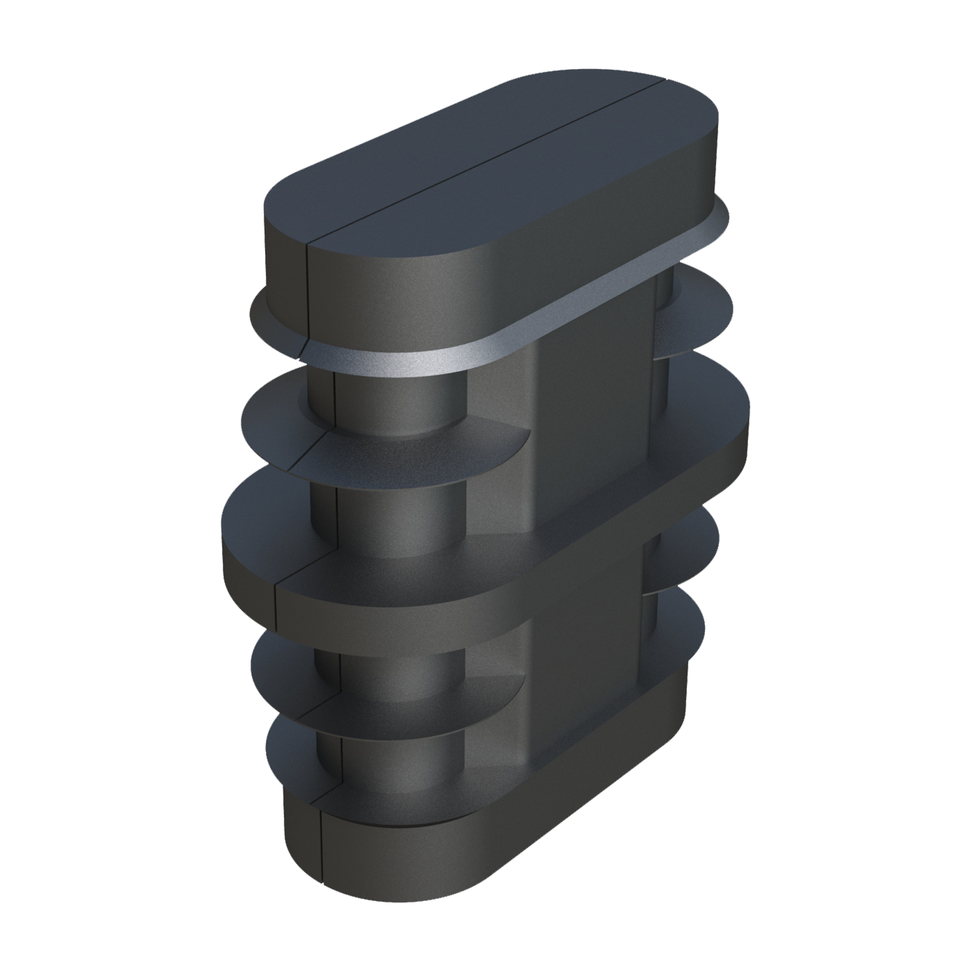 2 tubes straight connector with visible union SOAAB