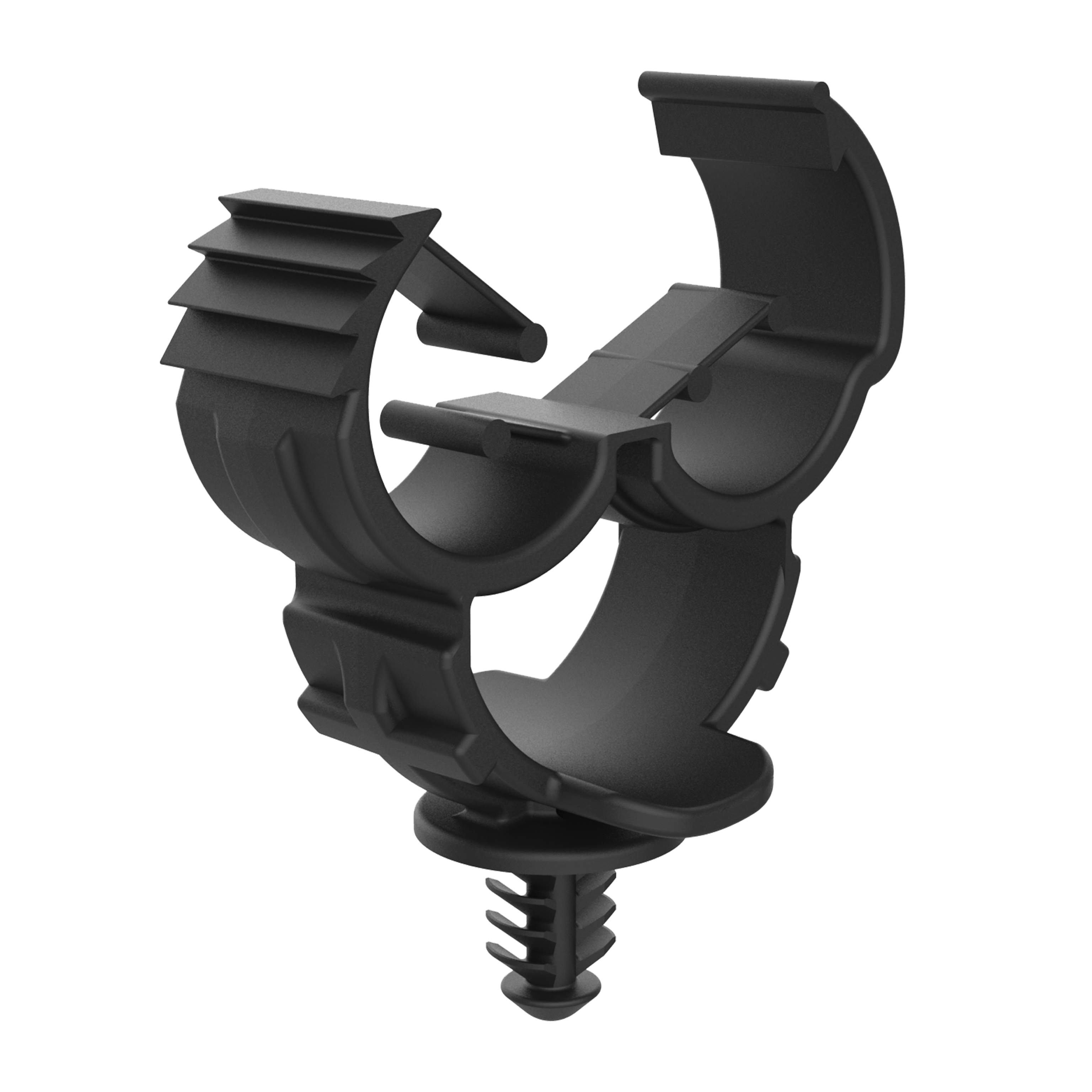 Clip clamp with anchor